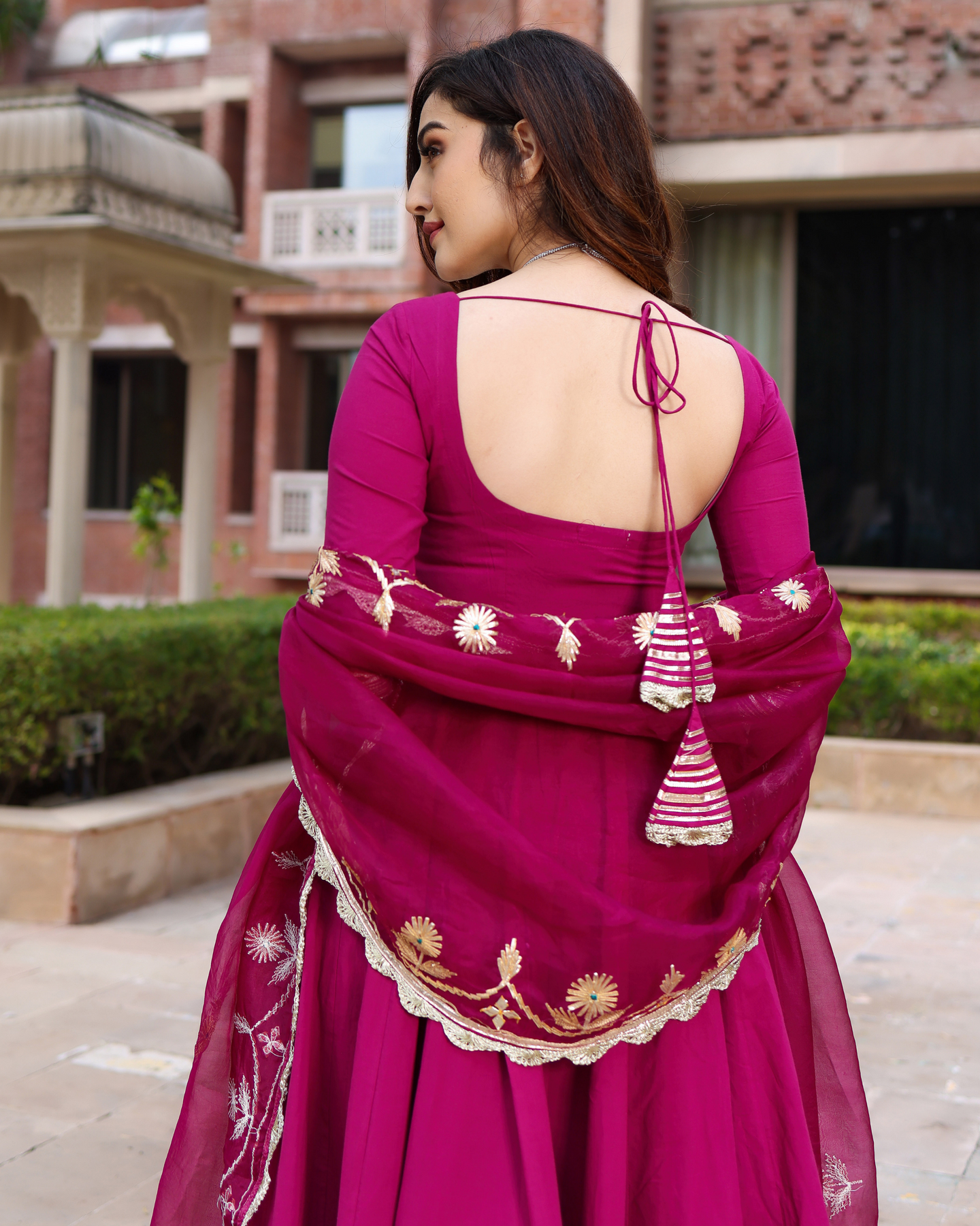 Sparkling Gotapatti Suit Set