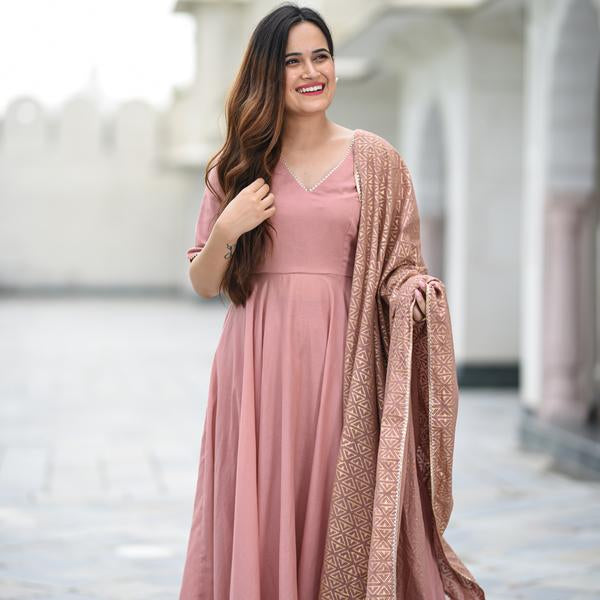 Pitch Beautiful Aline kurti with Duppta