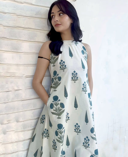 White tilak co-ord set